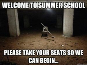welcome to summer school