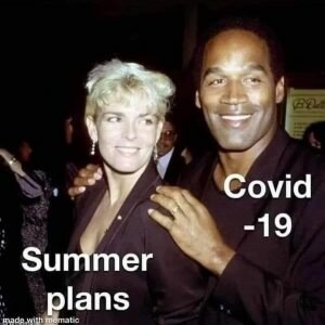 Codiv-19 and summer plans summer memes
