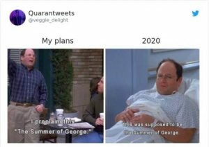 My plans and covid summer memes